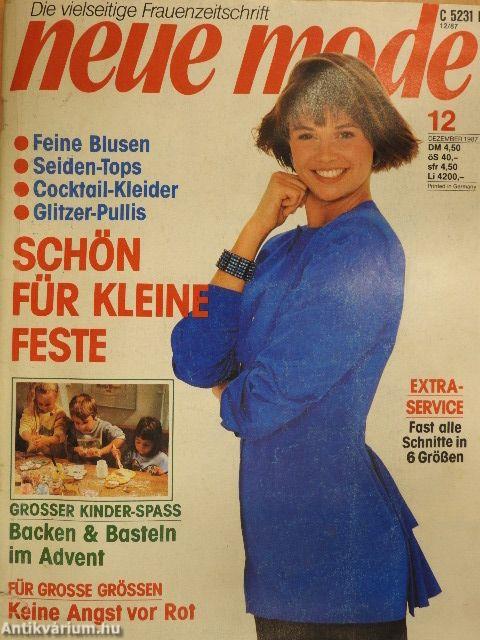 Neue Mode Dezember 1987