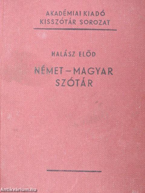 Német-magyar szótár