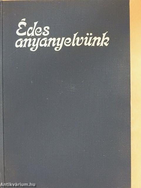 Édes anyanyelvünk