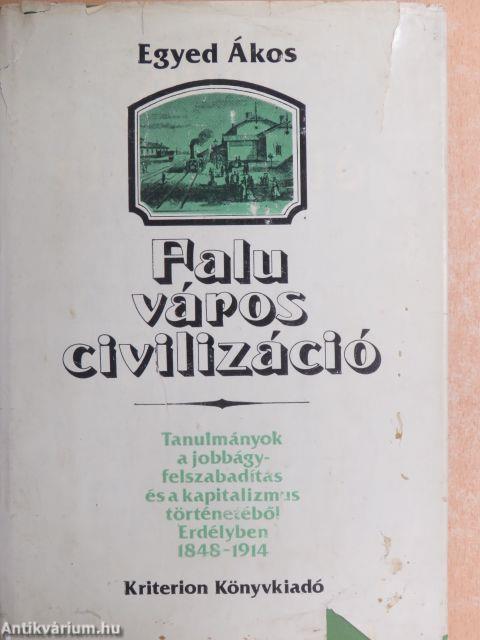 Falu, város, civilizáció