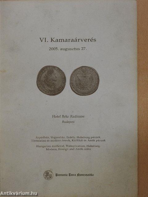 VI. Kamaraárverés