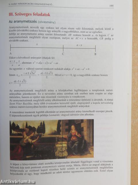 Tanulók könyve - Matematika 10. évfolyam - 1. félév