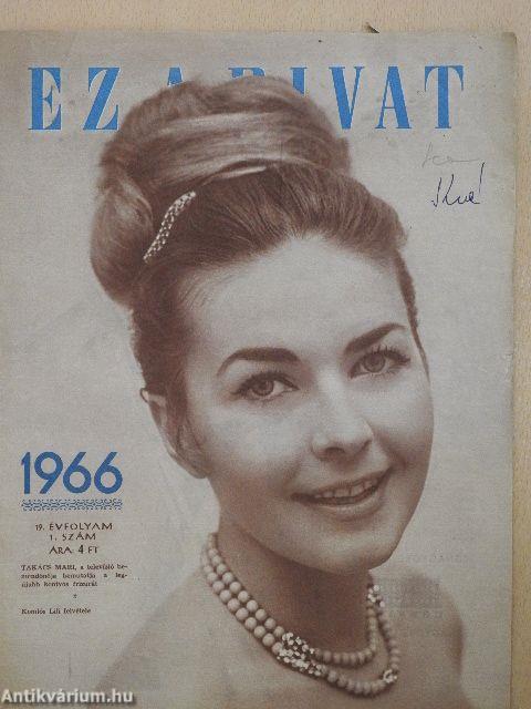 Ez a divat 1966. (nem teljes évfolyam)