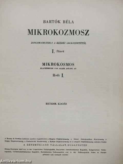 Mikrokozmosz zongorára I.