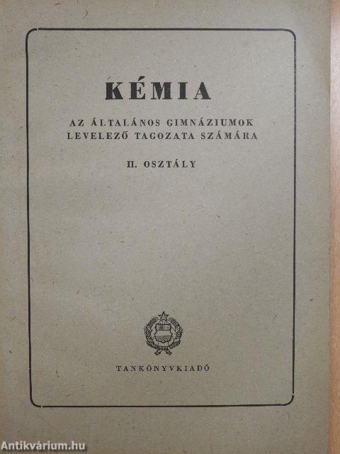 Kémia II.