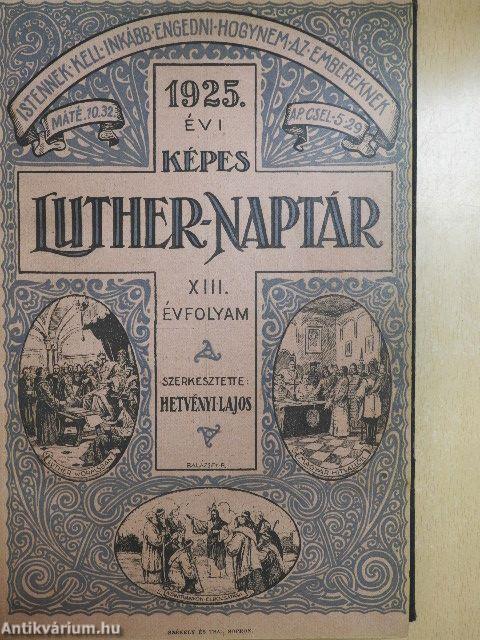 Képes Luther-naptár az 1925-1926. közönséges évre