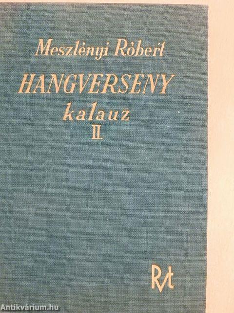 Hangverseny kalauz II.