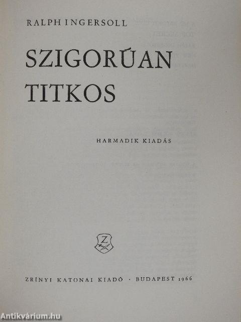 Szigorúan titkos