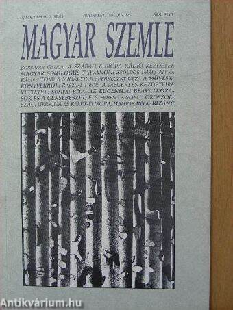 Magyar Szemle 1994. július