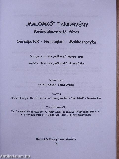 "Malomkő" tanösvény