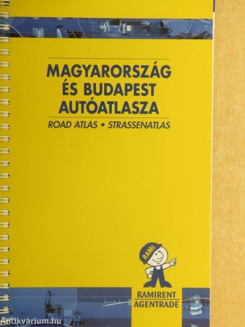 Magyarország és Budapest autóatlasza