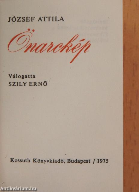 Önarckép (minikönyv)