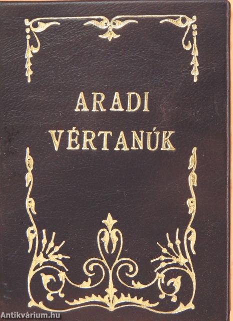 Aradi vértanúk (minikönyv)