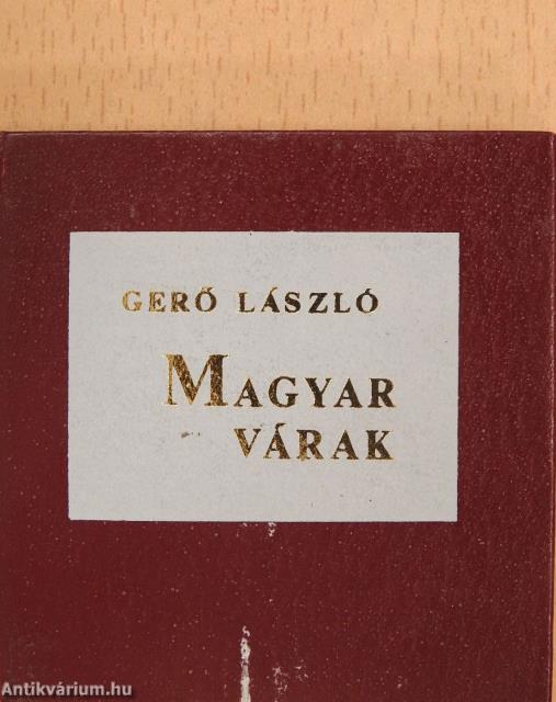 Magyar várak (minikönyv) (számozott)