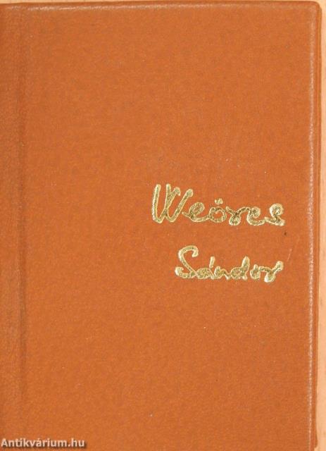 Weöres Sándor 70. születésnapjára (minikönyv)