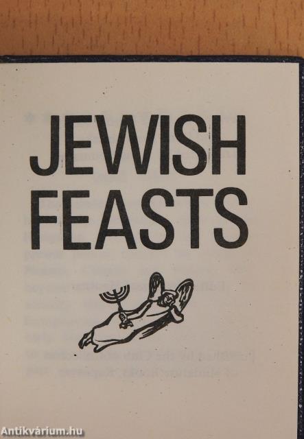 Jewish feasts (minikönyv) (számozott)