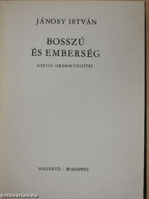 Bosszú és emberség