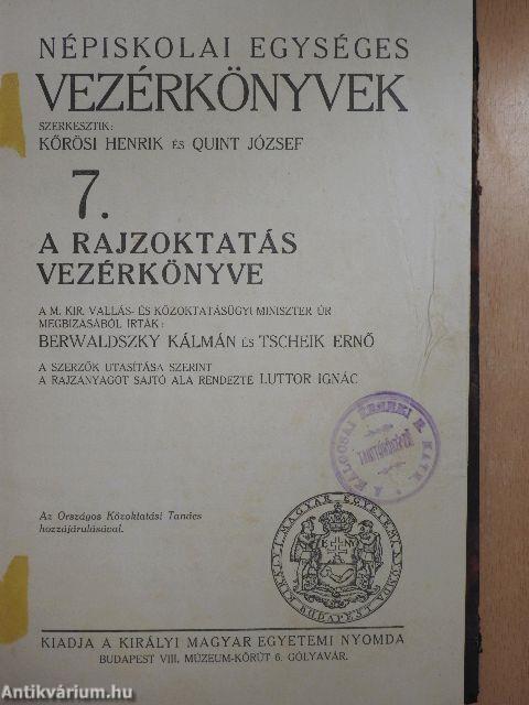 A rajzoktatás vezérkönyve