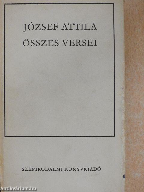 József Attila összes versei