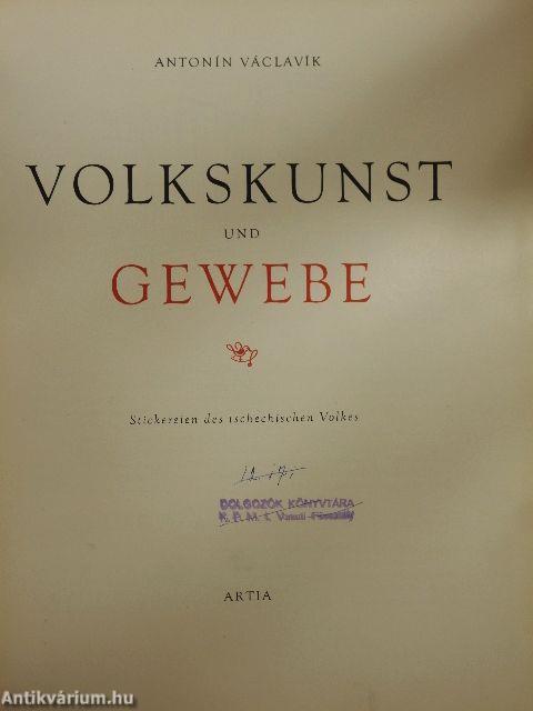 Volkskunst und Gewebe