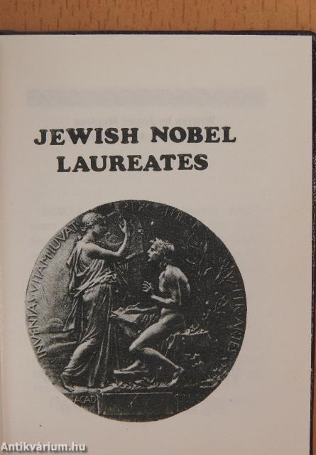 Jewish Nobel Laureates (minikönyv)