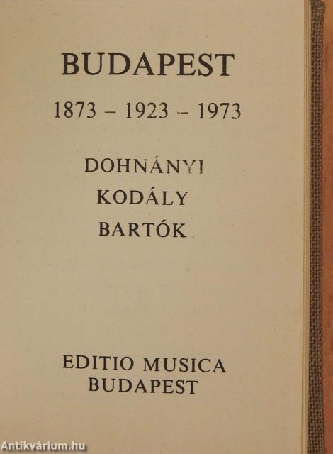 Budapest 1873-1923-1973 (minikönyv)