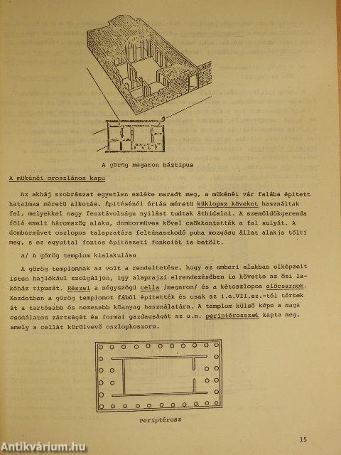 Művészettörténet I.