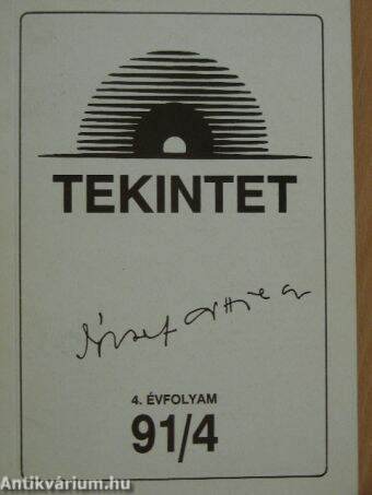 Tekintet 1991/4.