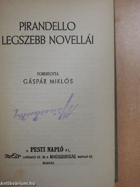 Pirandello legszebb novellái