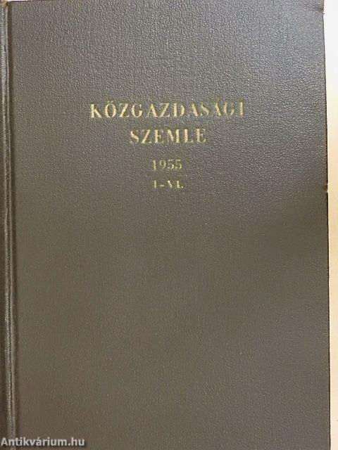 Közgazdasági Szemle 1955. január-december I-II.