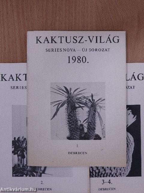 Kaktusz-világ 1980/1-4.