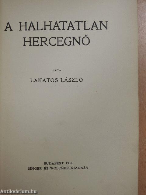 A halhatatlan hercegnő