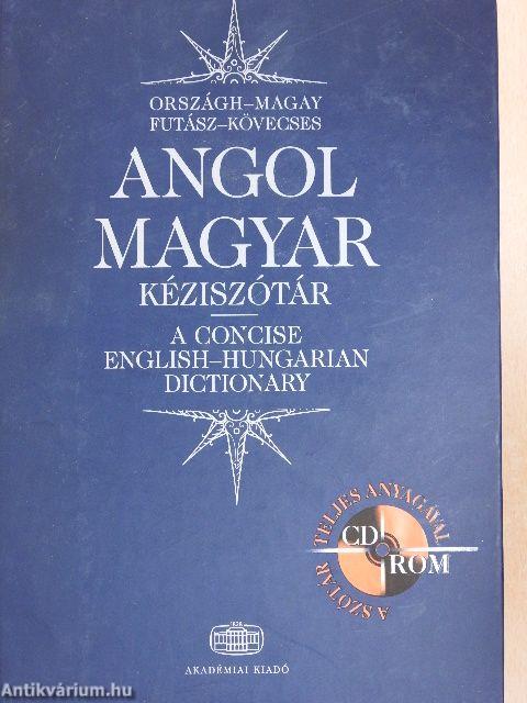 Angol-magyar kéziszótár