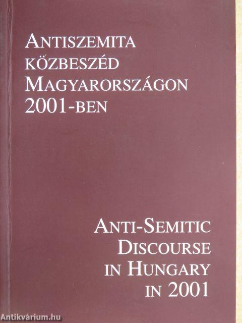 Antiszemita közbeszéd Magyarországon 2001-ben