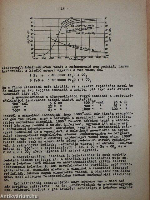 Fémek kémiai technológiája