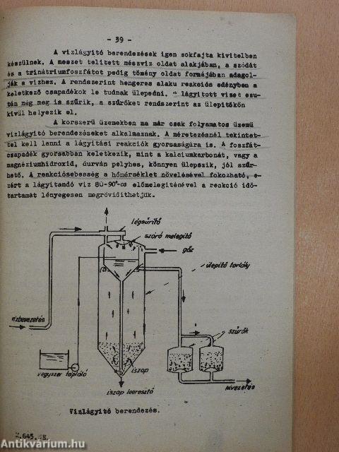 Víz és építőanyagok technológiája