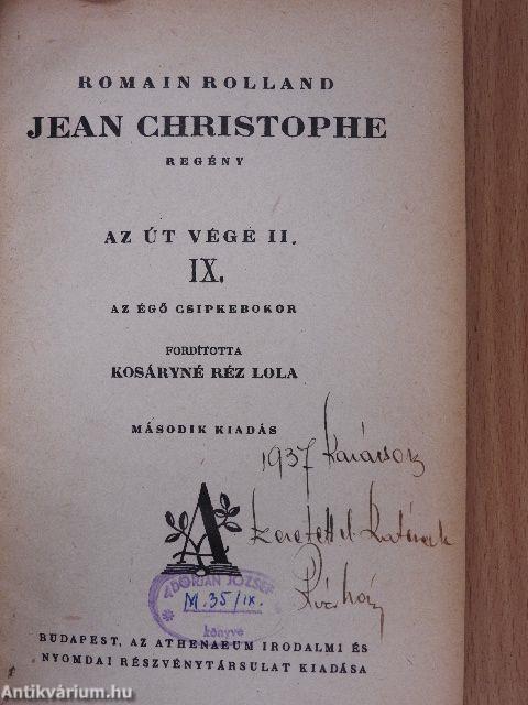 Jean Christophe I-X.