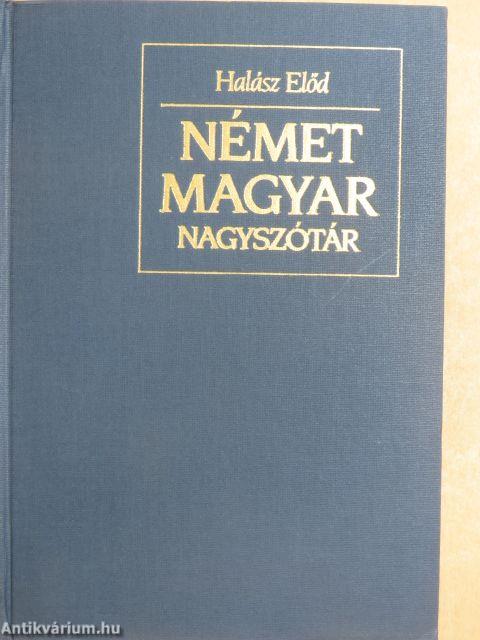 Német-magyar nagyszótár 1-2.