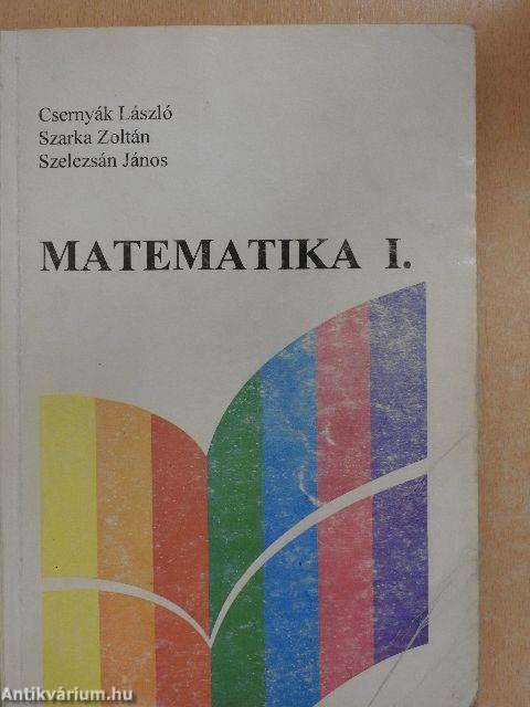 Matematika I.