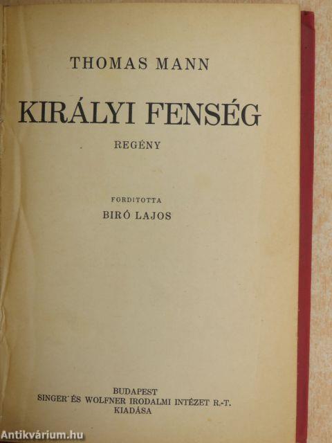 Királyi fenség