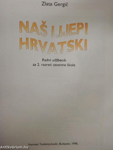 Nas lijepi hrvatski 2. - Radni udzbenik