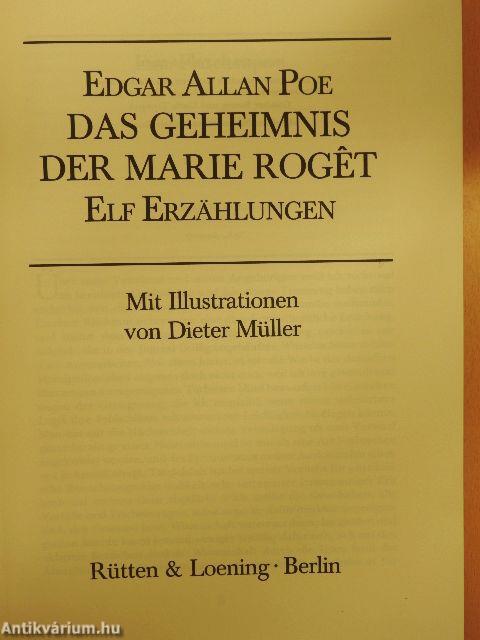 Das Geheimnis der Marie Roget