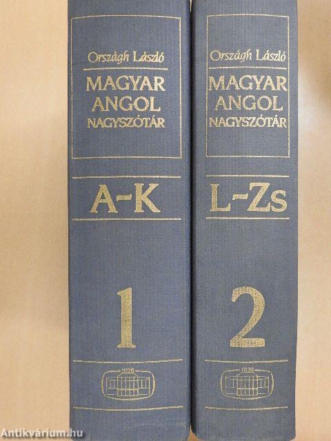 Magyar-angol nagyszótár 1-2.