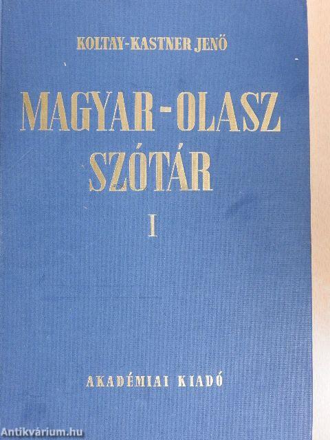 Magyar-olasz szótár I-II.