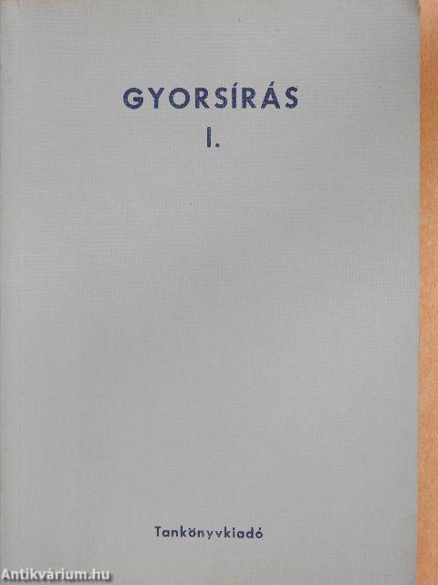 Gyorsírás I.