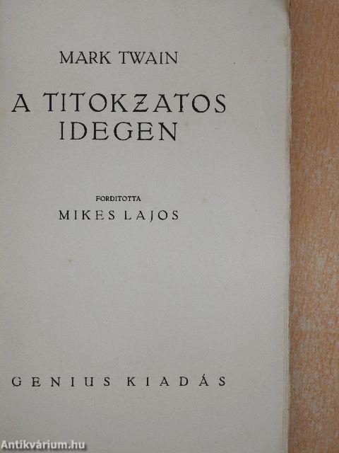 A titokzatos idegen