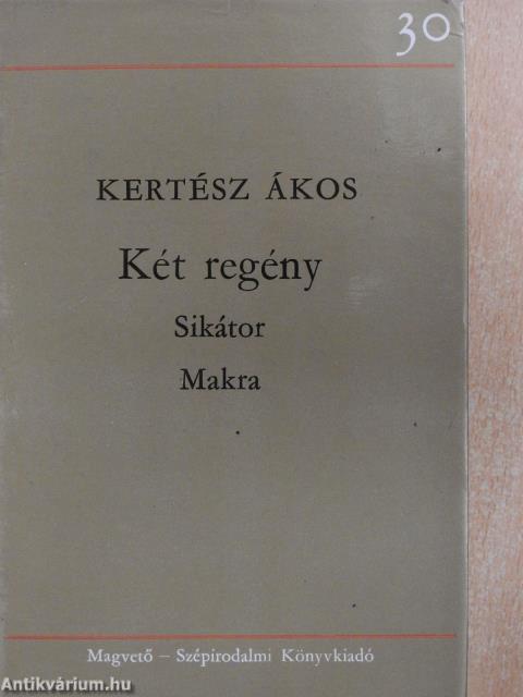 Sikátor/Makra (dedikált példány)