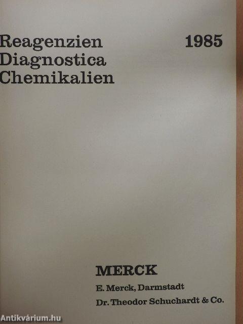 Reagenzien Diagnostica Chemikalien 1985