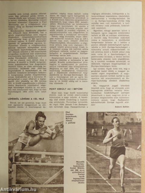 Sportélet 1966. május