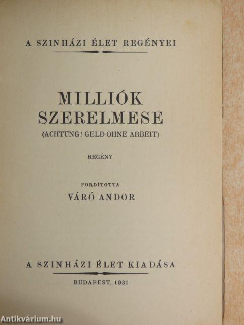 Milliók szerelmese